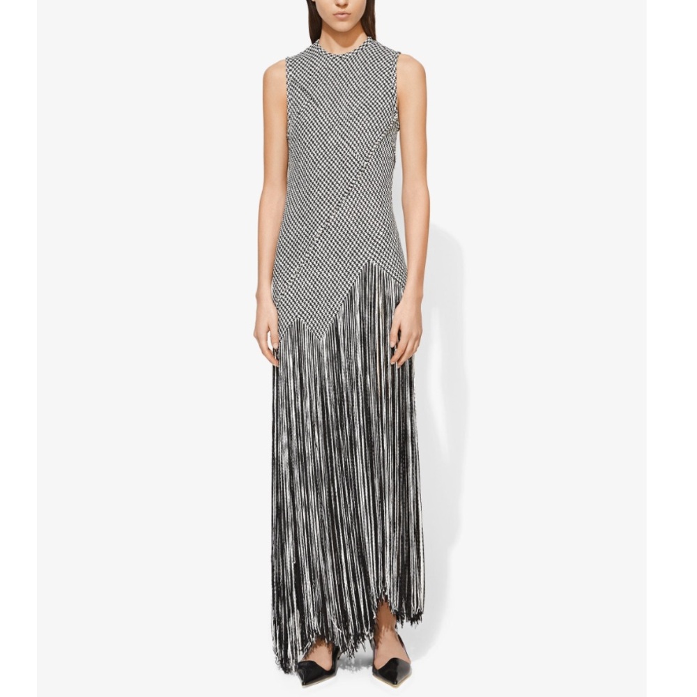 Proenza Schouler Re Edition Long Fringed Dress